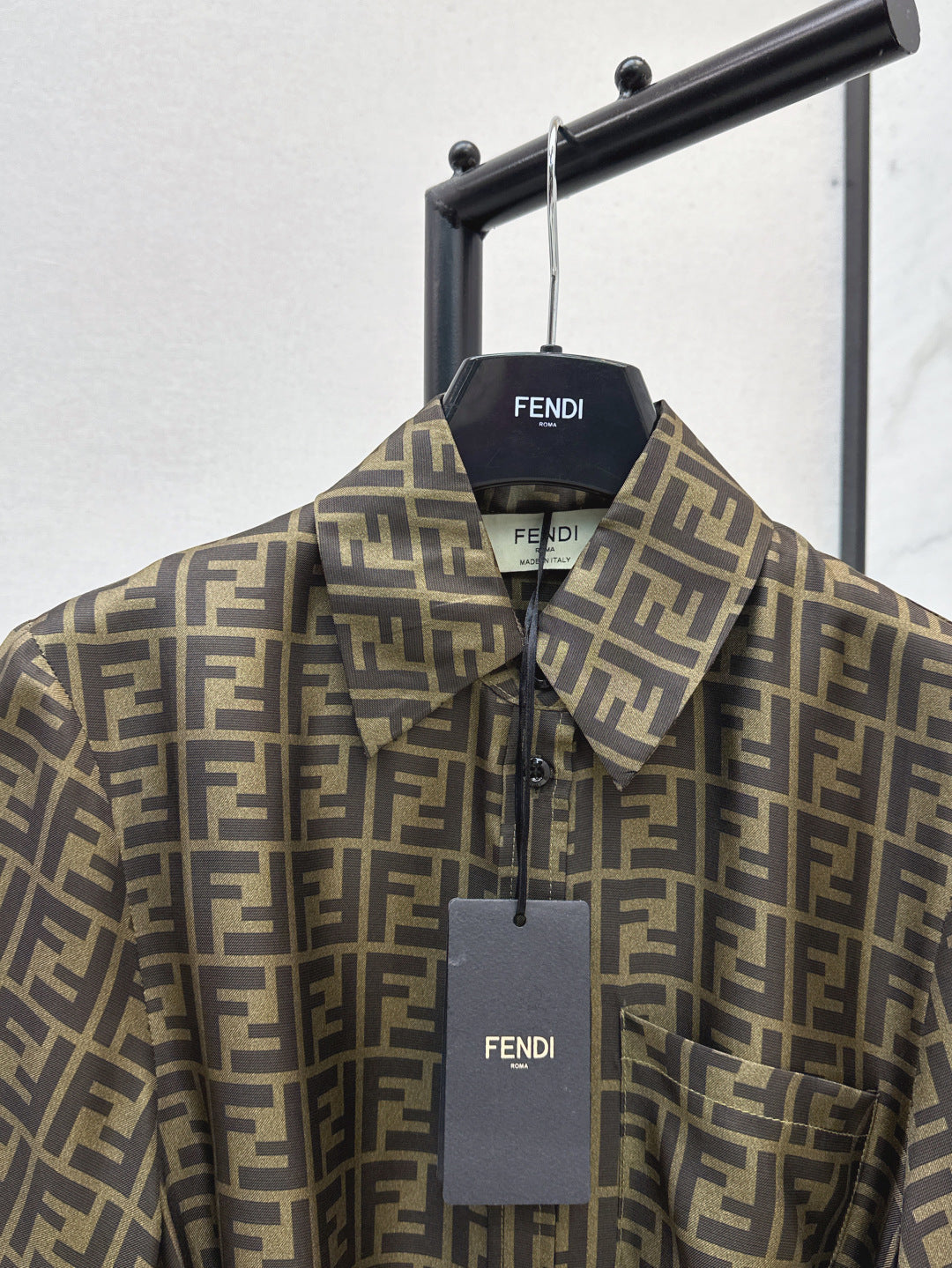Fend 25ss silk dress