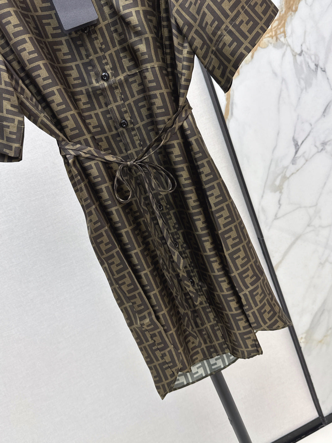 Fend 25ss silk dress