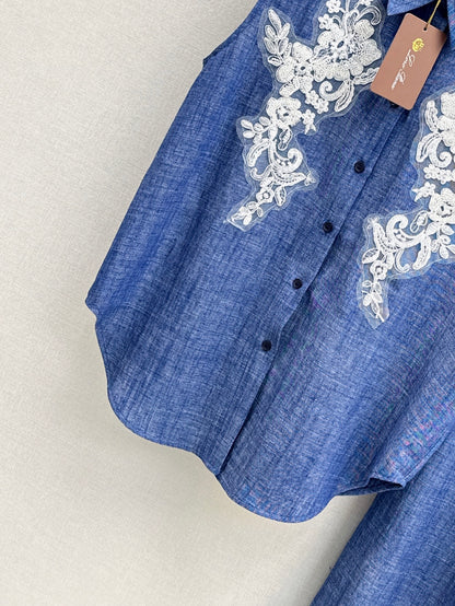 Loro 25ss linen suit