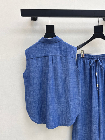 Loro 25ss linen suit