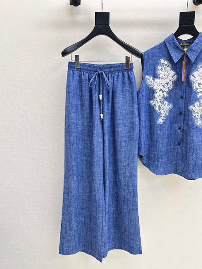 Loro 25ss linen suit