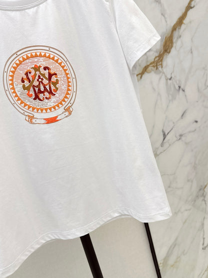 Herm 25ss print t-shirt
