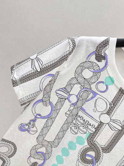 Herm 25ss print t-shirt