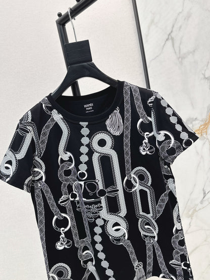 Herm 25ss print t-shirt