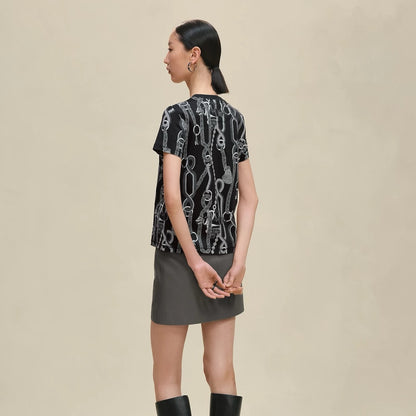 Herm 25ss print t-shirt