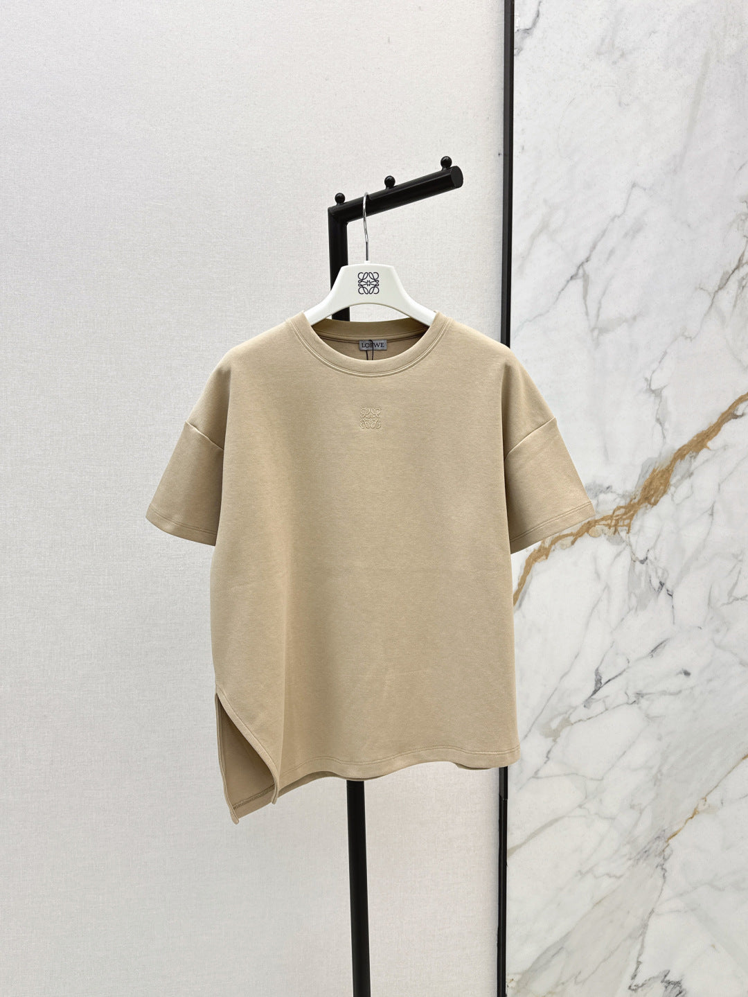 Loe 25ss embroidered t-shirt