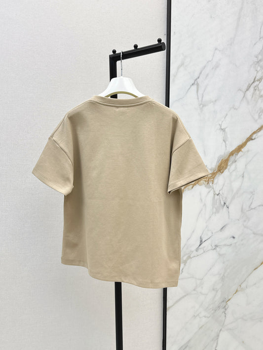 Loe 25ss embroidered t-shirt