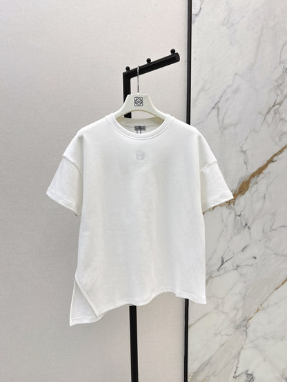 Loe 25ss embroidered t-shirt
