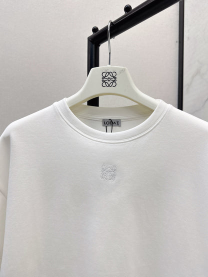 Loe 25ss embroidered t-shirt