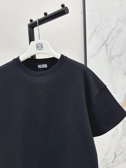 Loe 25ss embroidered t-shirt