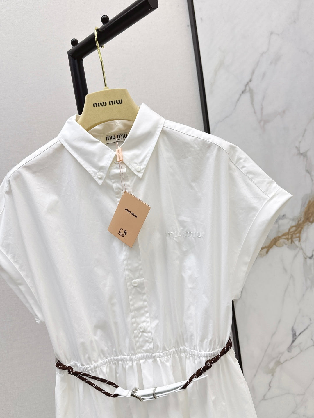 Miu 25ss shirt dress