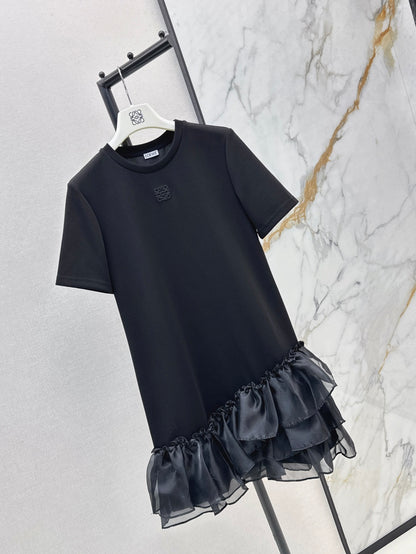 Loe 25ss ruffle dress
