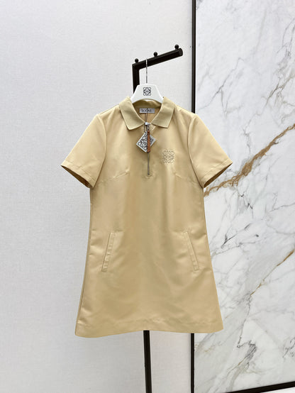 Loe 25ss embroidered dress