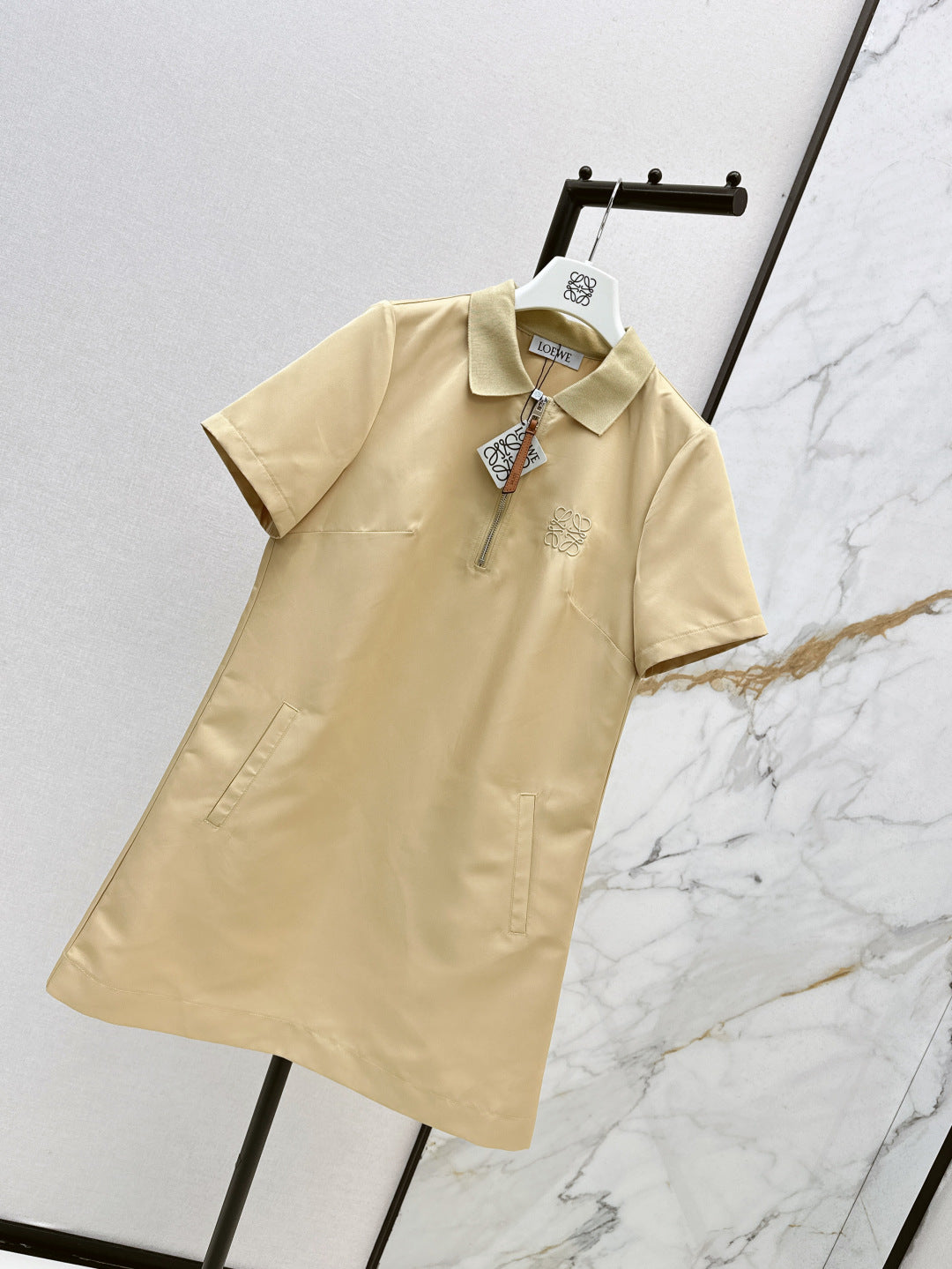 Loe 25ss embroidered dress