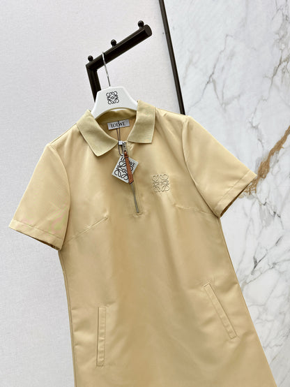 Loe 25ss embroidered dress