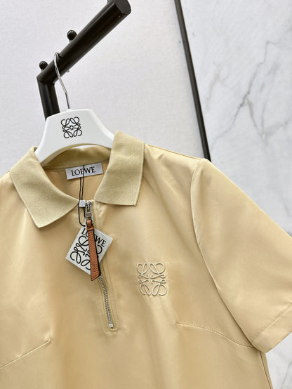 Loe 25ss embroidered dress