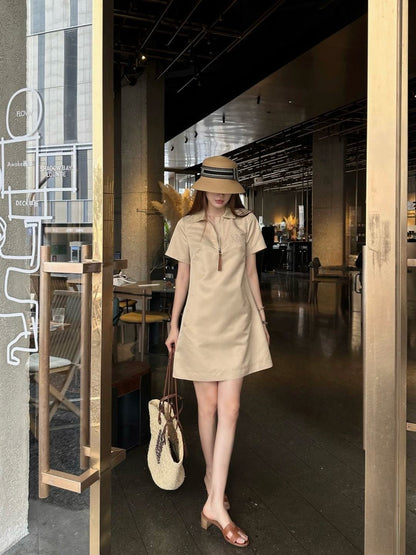 Loe 25ss embroidered dress