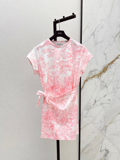 CD 25ss print dress