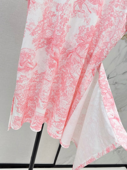 CD 25ss print dress