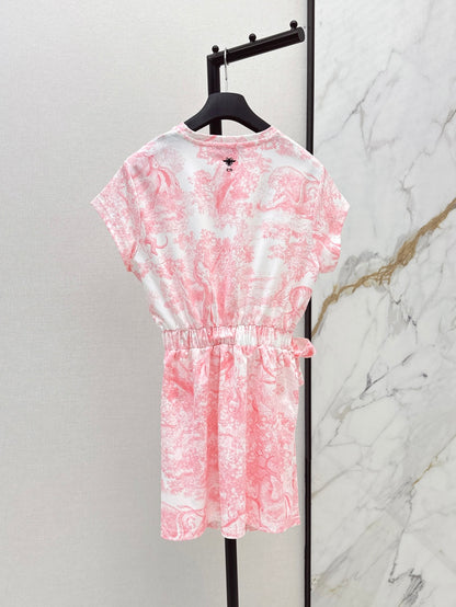 CD 25ss print dress