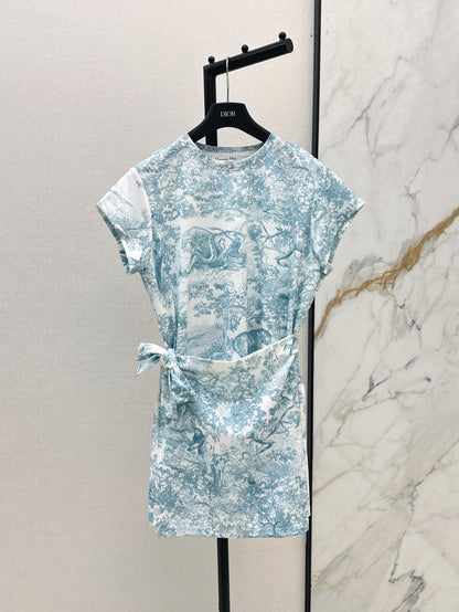 CD 25ss print dress