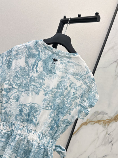 CD 25ss print dress