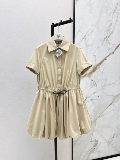 Loe 25ss drawstring dress