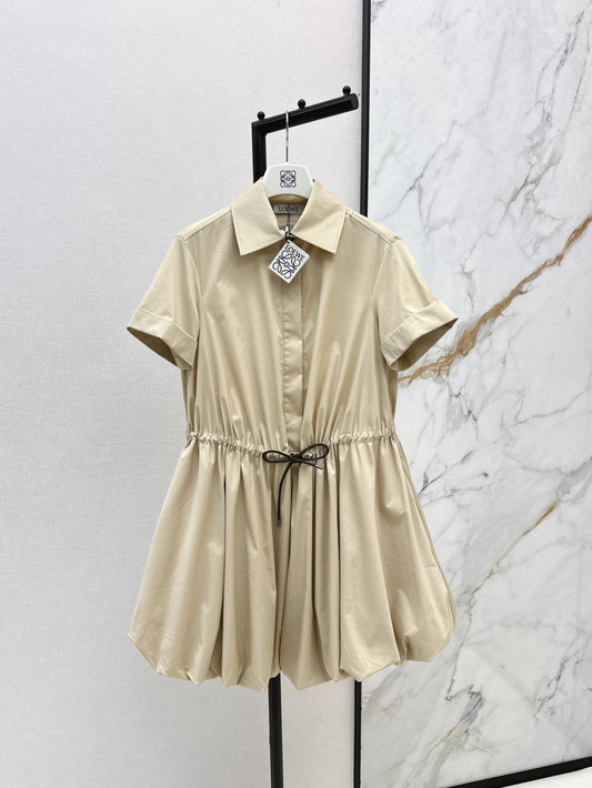 Loe 25ss drawstring dress