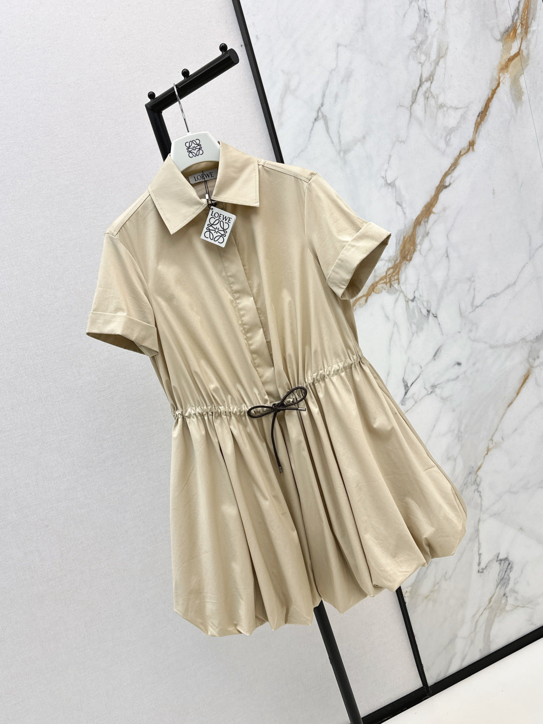 Loe 25ss drawstring dress