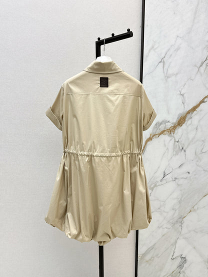 Loe 25ss drawstring dress