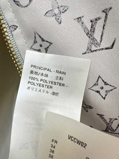 Louis 25ss print hooded jacket