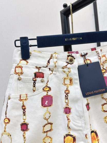 Louis 25ss print short