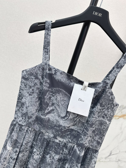 CD 25ss print dress