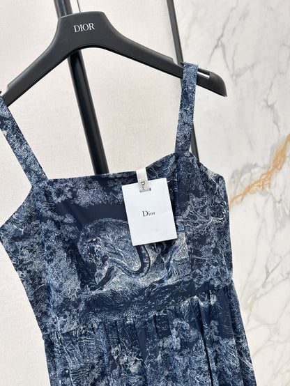 CD 25ss print dress