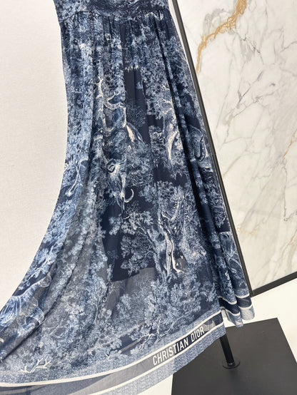 CD 25ss print dress