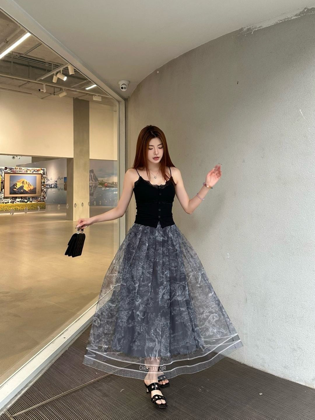 CD 25ss print skirt