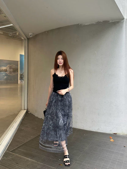 CD 25ss print skirt