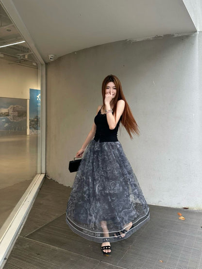 CD 25ss print skirt