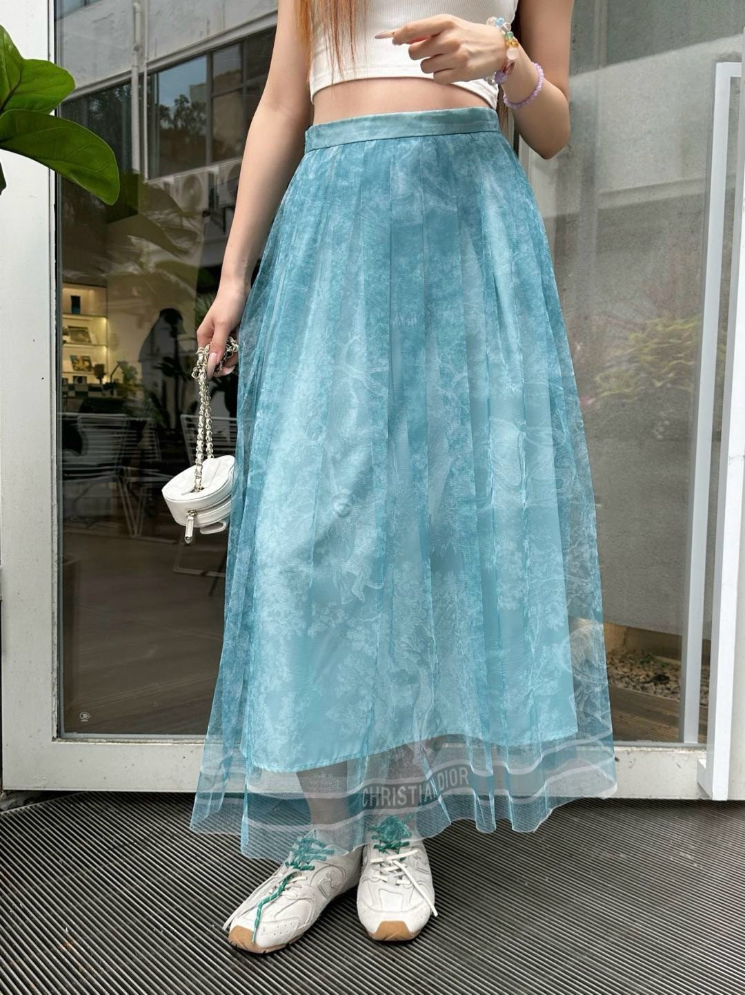 CD 25ss print skirt