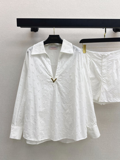 Valen 25ss embroidered suit
