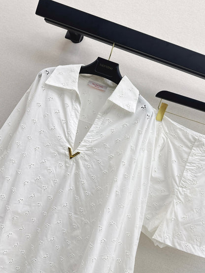 Valen 25ss embroidered suit