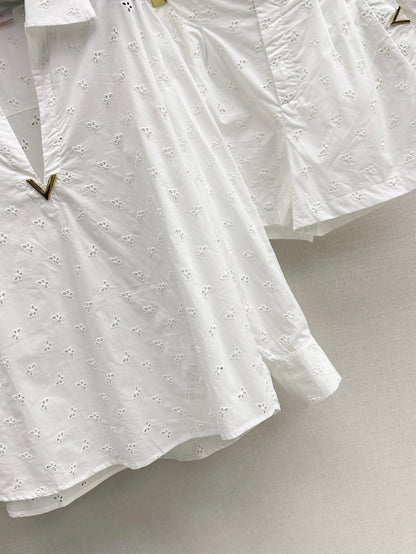 Valen 25ss embroidered suit