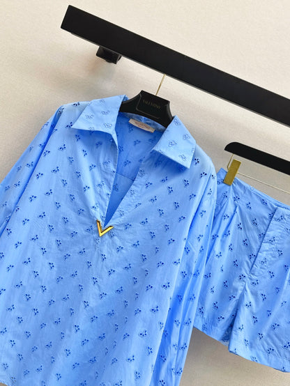 Valen 25ss embroidered suit