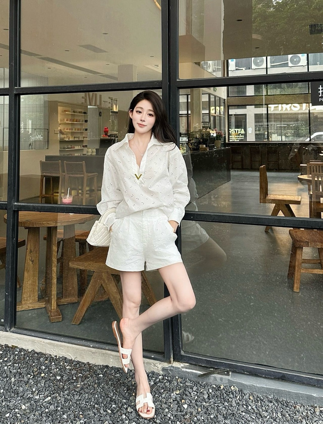 Valen 25ss embroidered suit