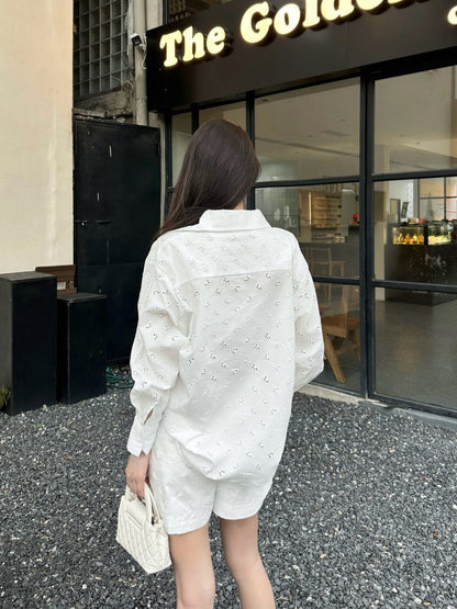 Valen 25ss embroidered suit