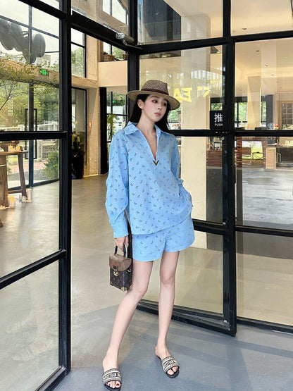 Valen 25ss embroidered suit