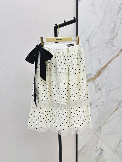 Miu 25ss lace skirt