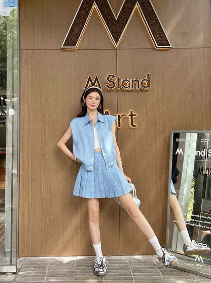 Miu 25ss linen suit