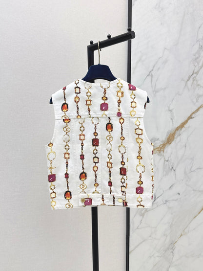Louis 25ss print vest