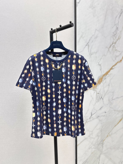 Louis 25ss print t-shirt